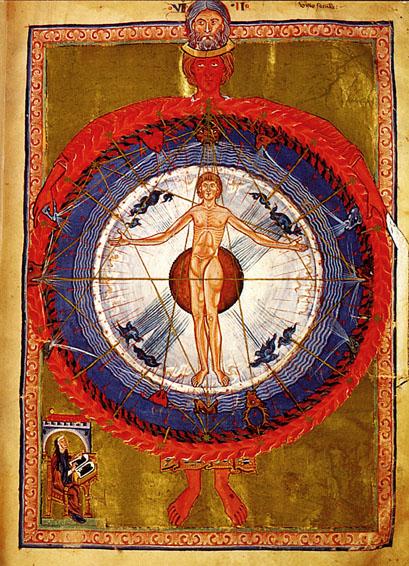 Adam Kadmon. Hildegard von Bingen: Liber Divinorum Operum.